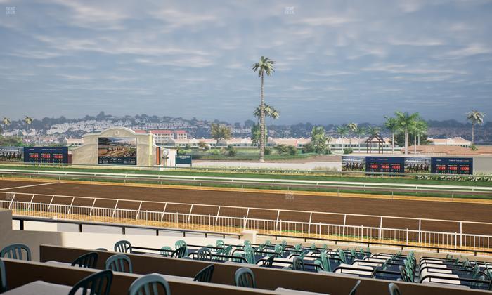 Del Mar Thoroughbred Club - Section Clubhouse Terrace Lvl 2 Tbl 810 Seat View