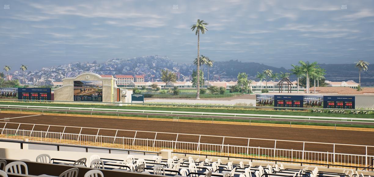 Del Mar Thoroughbred Club - Section Clubhouse Terrace Lvl 2 Tbl 811 Seat View