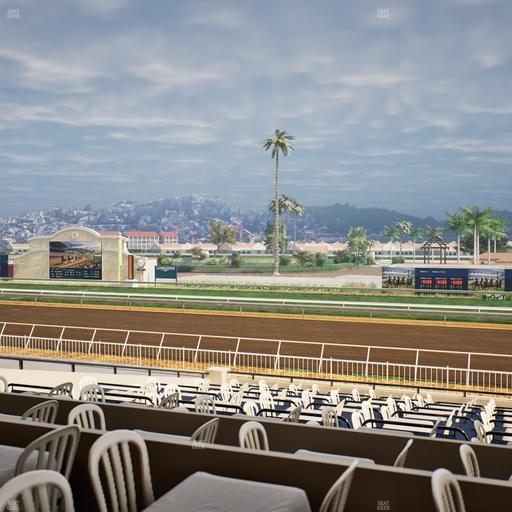 Del Mar Thoroughbred Club - Section Clubhouse Terrace Lvl 2 Tbl 811 Seat View