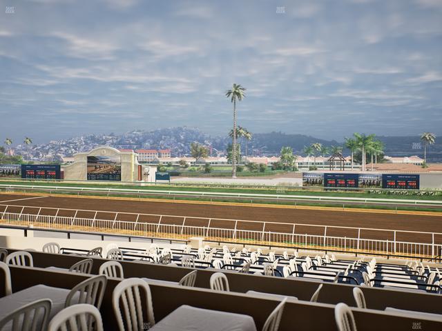 Del Mar Thoroughbred Club - Section Clubhouse Terrace Lvl 2 Tbl 811 Seat View