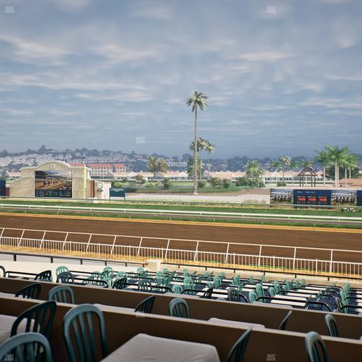 Del Mar Thoroughbred Club - Section Clubhouse Terrace Lvl 2 Tbl 811 Seat View