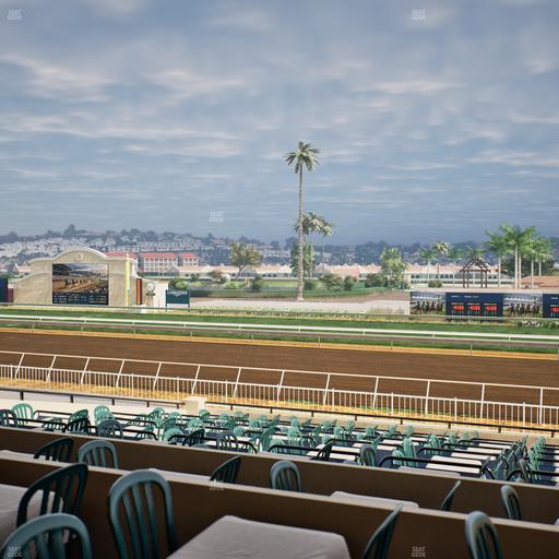 Del Mar Thoroughbred Club - Section Clubhouse Terrace Lvl 2 Tbl 812 Seat View