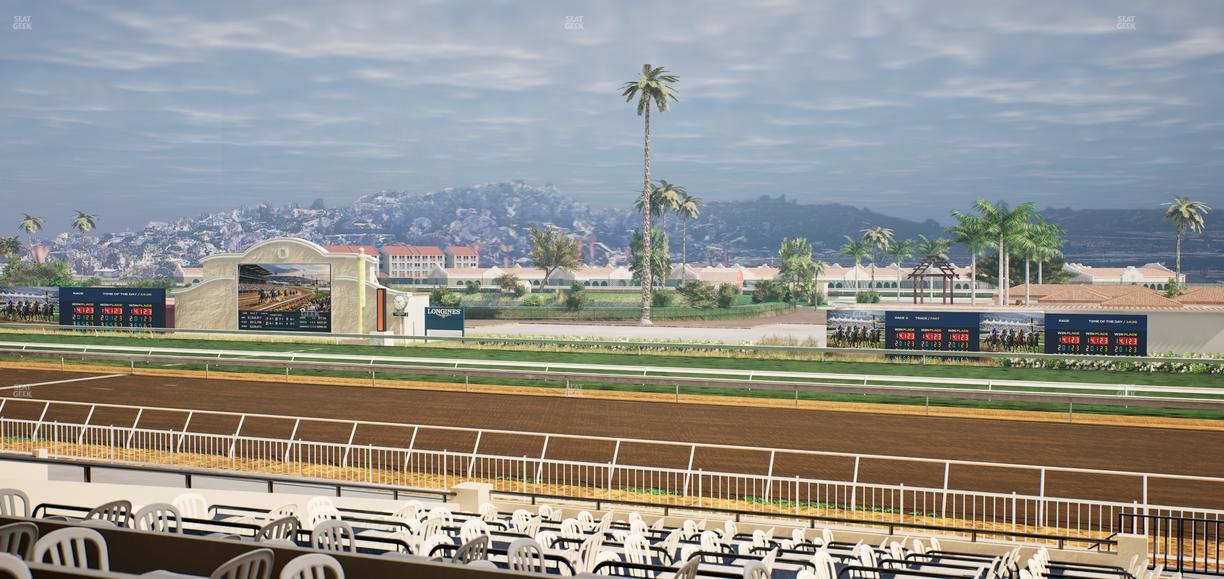 Del Mar Thoroughbred Club - Section Clubhouse Terrace Lvl 2 Tbl 812 Seat View
