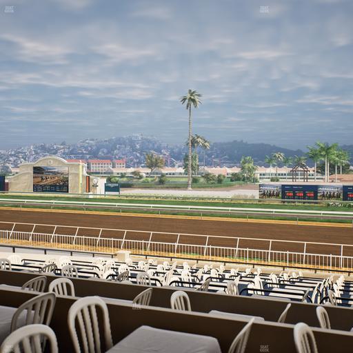 Del Mar Thoroughbred Club - Section Clubhouse Terrace Lvl 2 Tbl 812 Seat View