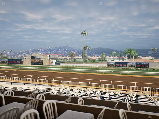 Del Mar Thoroughbred Club - Section Clubhouse Terrace Lvl 2 Tbl 812 Seat View