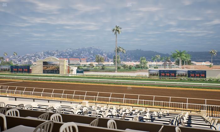 Del Mar Thoroughbred Club - Section Clubhouse Terrace Lvl 2 Tbl 812 Seat View