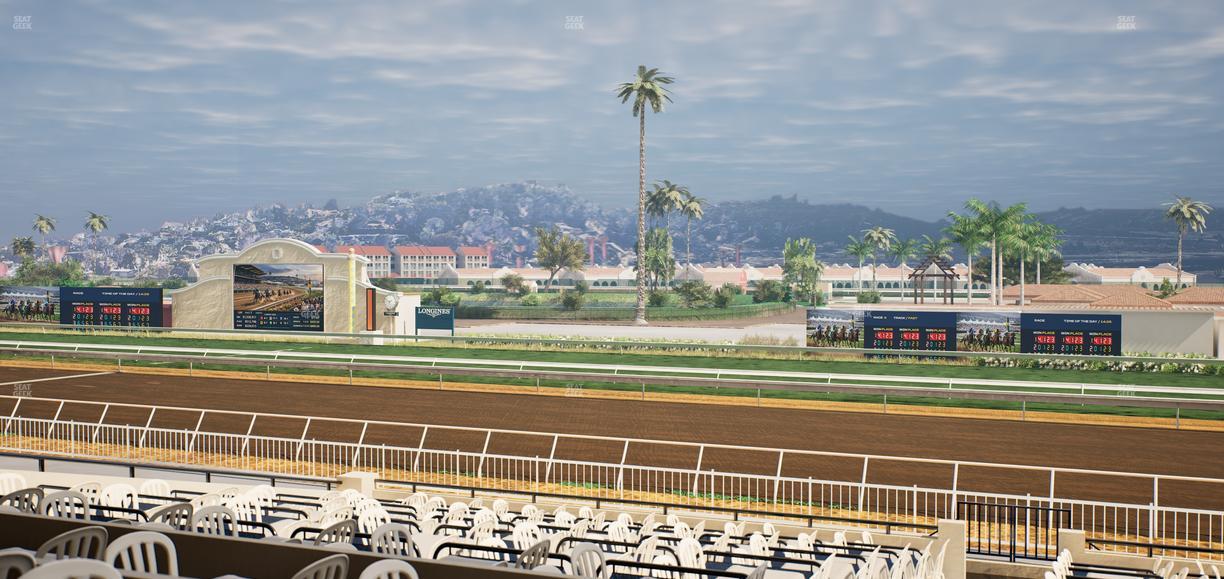Del Mar Thoroughbred Club - Section Clubhouse Terrace Lvl 2 Tbl 813 Seat View