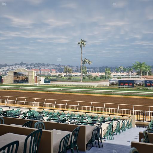 Del Mar Thoroughbred Club - Section Clubhouse Terrace Lvl 2 Tbl 813 Seat View