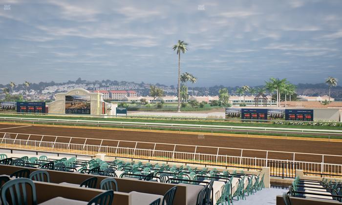 Del Mar Thoroughbred Club - Section Clubhouse Terrace Lvl 2 Tbl 813 Seat View