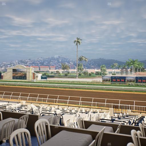 Del Mar Thoroughbred Club - Section Clubhouse Terrace Lvl 2 Tbl 814 Seat View