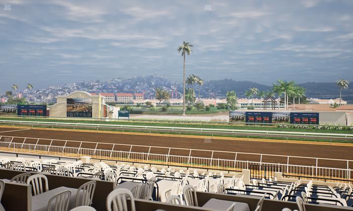 Del Mar Thoroughbred Club - Section Clubhouse Terrace Lvl 2 Tbl 814 Seat View