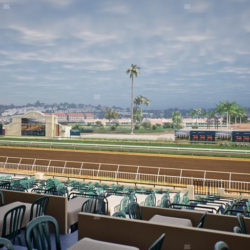 Del Mar Thoroughbred Club - Section Clubhouse Terrace Lvl 2 Tbl 814 Seat View