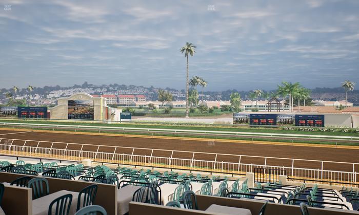 Del Mar Thoroughbred Club - Section Clubhouse Terrace Lvl 2 Tbl 814 Seat View