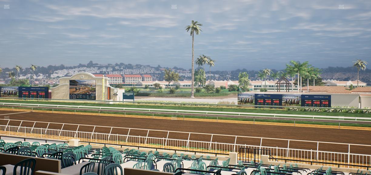 Del Mar Thoroughbred Club - Section Clubhouse Terrace Lvl 2 Tbl 815 Seat View