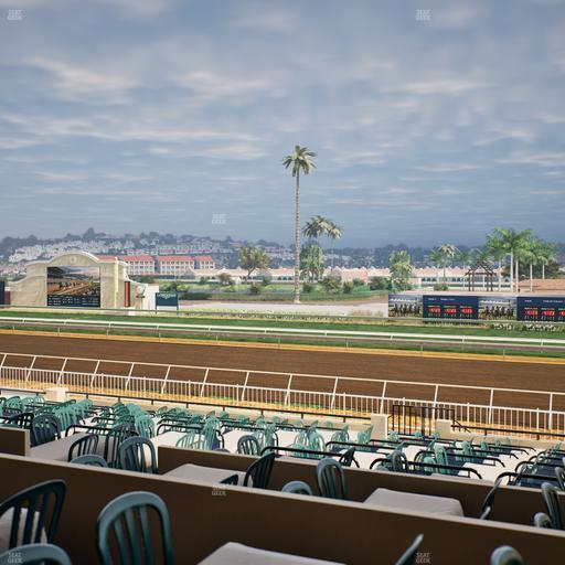 Del Mar Thoroughbred Club - Section Clubhouse Terrace Lvl 2 Tbl 815 Seat View