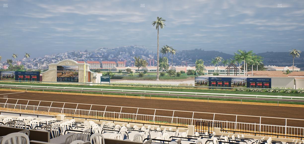 Del Mar Thoroughbred Club - Section Clubhouse Terrace Lvl 2 Tbl 815 Seat View