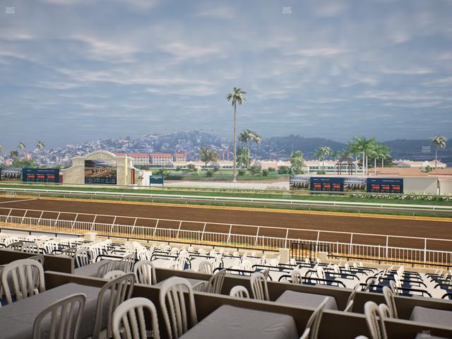 Del Mar Thoroughbred Club - Section Clubhouse Terrace Lvl 2 Tbl 815 Seat View