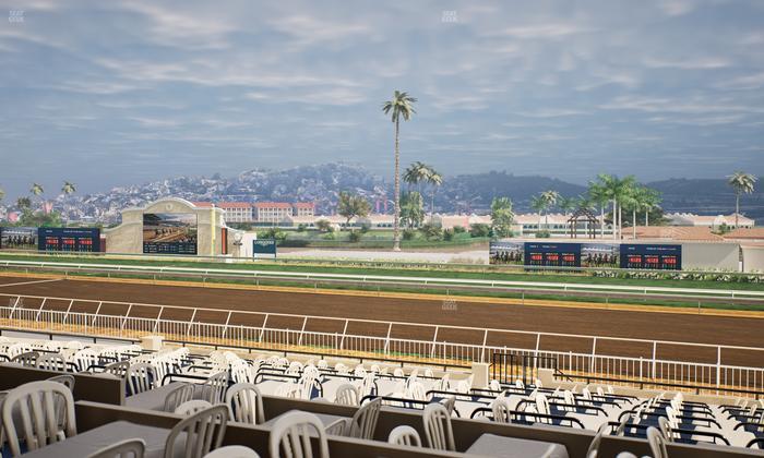 Del Mar Thoroughbred Club - Section Clubhouse Terrace Lvl 2 Tbl 815 Seat View