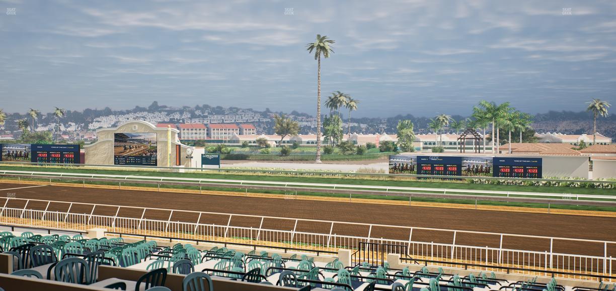 Del Mar Thoroughbred Club - Section Clubhouse Terrace Lvl 2 Tbl 816 Seat View