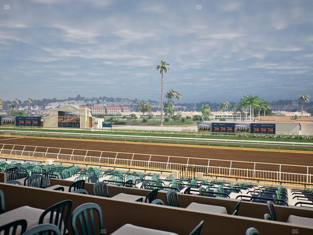Del Mar Thoroughbred Club - Section Clubhouse Terrace Lvl 2 Tbl 816 Seat View