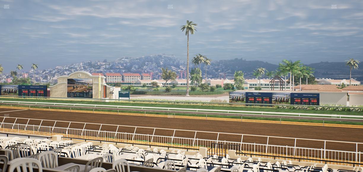 Del Mar Thoroughbred Club - Section Clubhouse Terrace Lvl 2 Tbl 816 Seat View