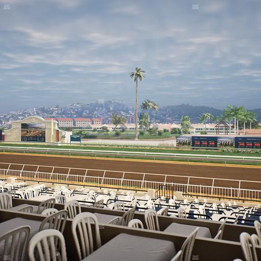 Del Mar Thoroughbred Club - Section Clubhouse Terrace Lvl 2 Tbl 816 Seat View