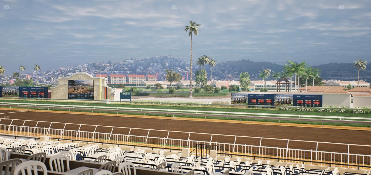 Del Mar Thoroughbred Club - Section Clubhouse Terrace Lvl 2 Tbl 817 Seat View