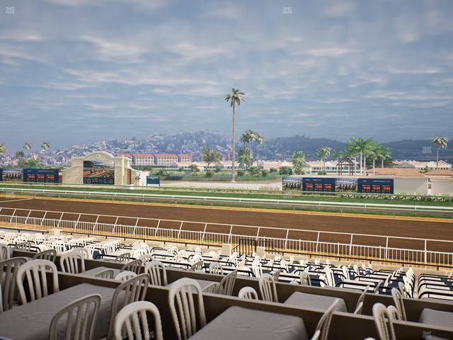 Del Mar Thoroughbred Club - Section Clubhouse Terrace Lvl 2 Tbl 817 Seat View