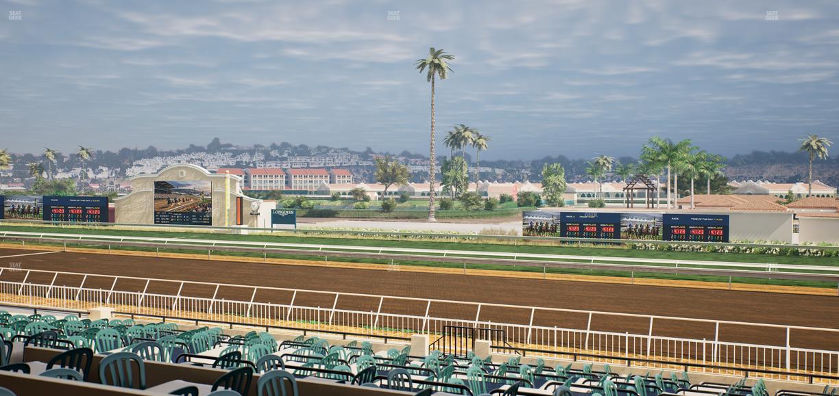 Del Mar Thoroughbred Club - Section Clubhouse Terrace Lvl 2 Tbl 817 Seat View