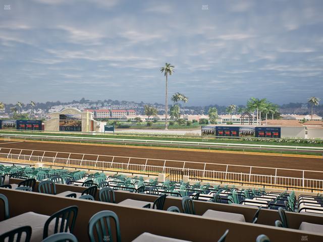 Del Mar Thoroughbred Club - Section Clubhouse Terrace Lvl 2 Tbl 817 Seat View