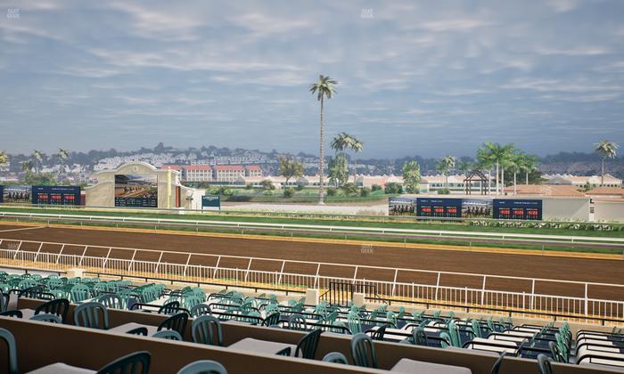 Del Mar Thoroughbred Club - Section Clubhouse Terrace Lvl 2 Tbl 817 Seat View