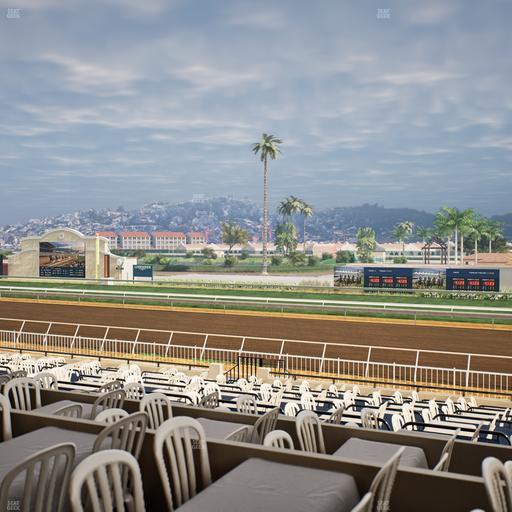 Del Mar Thoroughbred Club - Section Clubhouse Terrace Lvl 2 Tbl 818 Seat View