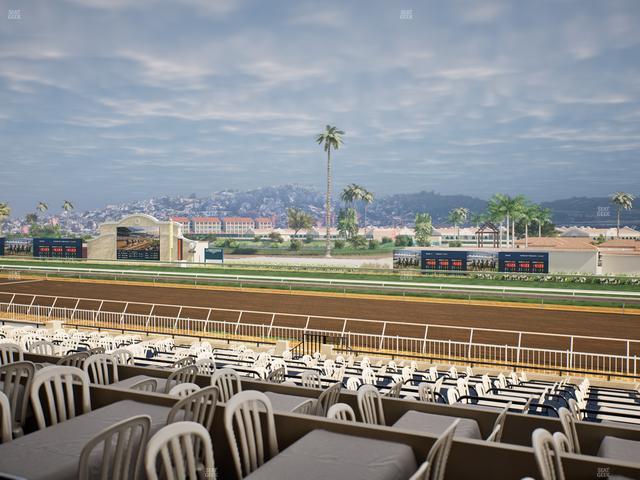 Del Mar Thoroughbred Club - Section Clubhouse Terrace Lvl 2 Tbl 818 Seat View