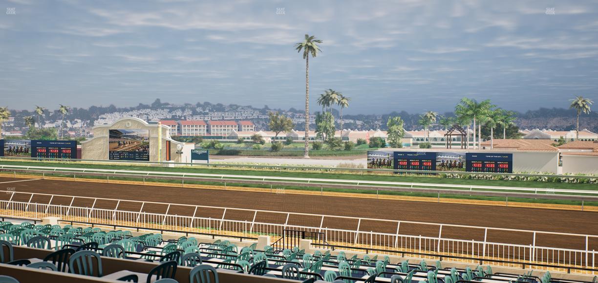 Del Mar Thoroughbred Club - Section Clubhouse Terrace Lvl 2 Tbl 818 Seat View