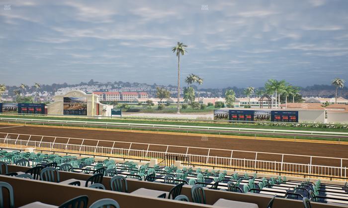 Del Mar Thoroughbred Club - Section Clubhouse Terrace Lvl 2 Tbl 818 Seat View