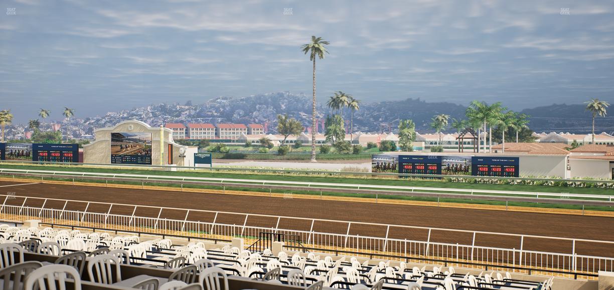 Del Mar Thoroughbred Club - Section Clubhouse Terrace Lvl 2 Tbl 819 Seat View