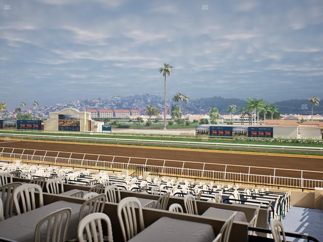 Del Mar Thoroughbred Club - Section Clubhouse Terrace Lvl 2 Tbl 819 Seat View