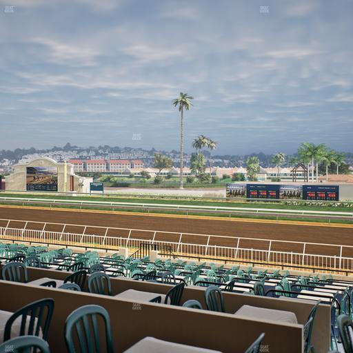 Del Mar Thoroughbred Club - Section Clubhouse Terrace Lvl 2 Tbl 819 Seat View