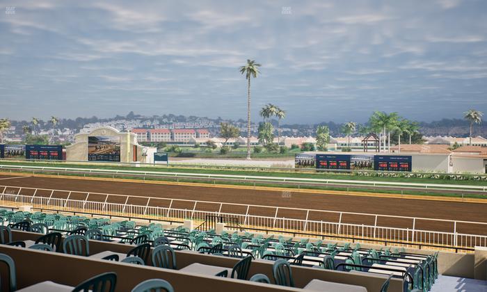 Del Mar Thoroughbred Club - Section Clubhouse Terrace Lvl 2 Tbl 819 Seat View