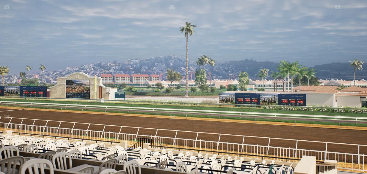 Del Mar Thoroughbred Club - Section Clubhouse Terrace Lvl 2 Tbl 820 Seat View