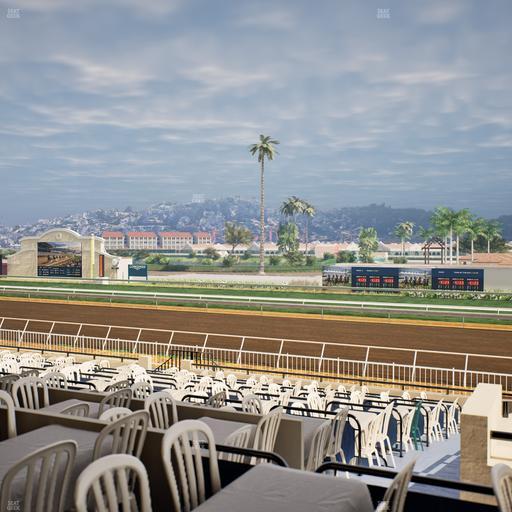 Del Mar Thoroughbred Club - Section Clubhouse Terrace Lvl 2 Tbl 820 Seat View