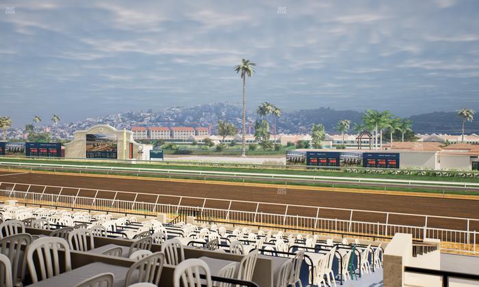 Del Mar Thoroughbred Club - Section Clubhouse Terrace Lvl 2 Tbl 820 Seat View