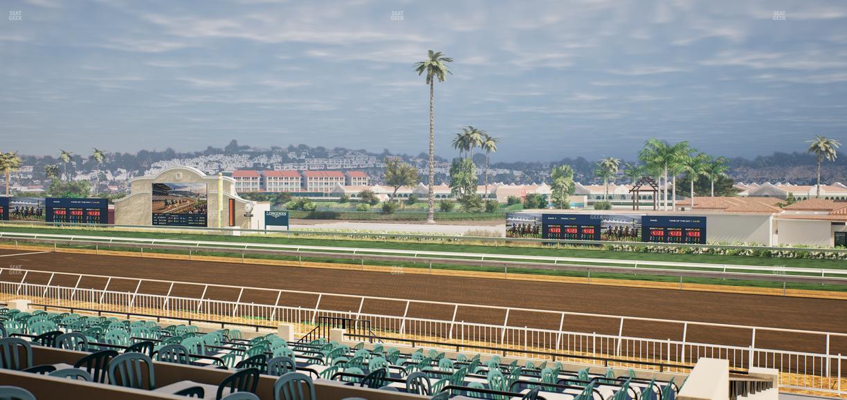 Del Mar Thoroughbred Club - Section Clubhouse Terrace Lvl 2 Tbl 820 Seat View