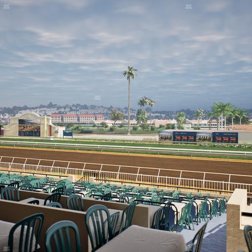 Del Mar Thoroughbred Club - Section Clubhouse Terrace Lvl 2 Tbl 820 Seat View