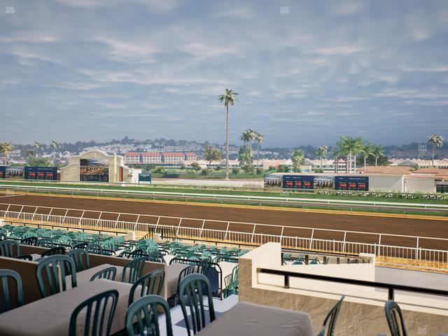 Del Mar Thoroughbred Club - Section Clubhouse Terrace Lvl 2 Tbl 821 Seat View