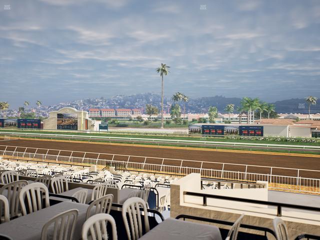 Del Mar Thoroughbred Club - Section Clubhouse Terrace Lvl 2 Tbl 821 Seat View