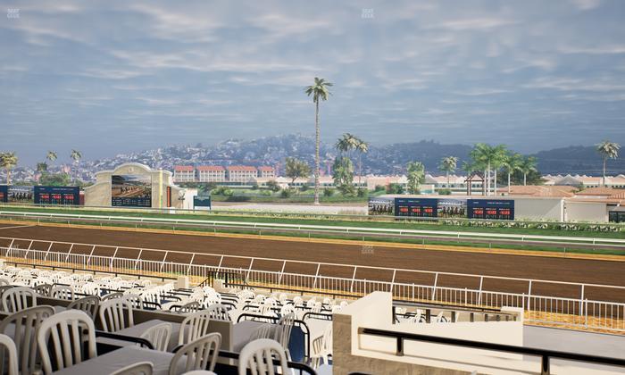 Del Mar Thoroughbred Club - Section Clubhouse Terrace Lvl 2 Tbl 821 Seat View