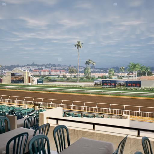 Del Mar Thoroughbred Club - Section Clubhouse Terrace Lvl 2 Tbl 822 Seat View