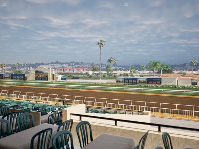 Del Mar Thoroughbred Club - Section Clubhouse Terrace Lvl 2 Tbl 822 Seat View