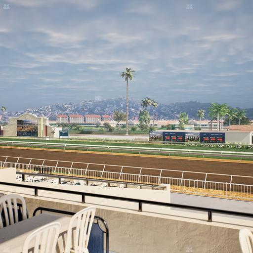 Del Mar Thoroughbred Club - Section Clubhouse Terrace Lvl 2 Tbl 823 Seat View